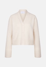 Cardigan en V avec cachemire in Ecru |  Seidensticker Onlineshop