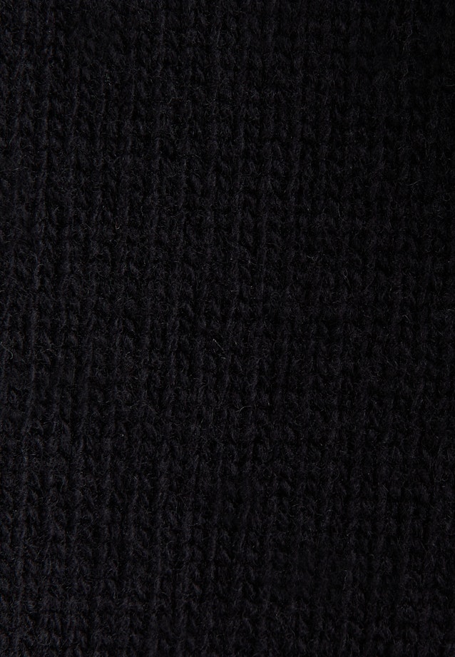 V- Cardigan mit Kaschmir in Schwarz |  Seidensticker Onlineshop