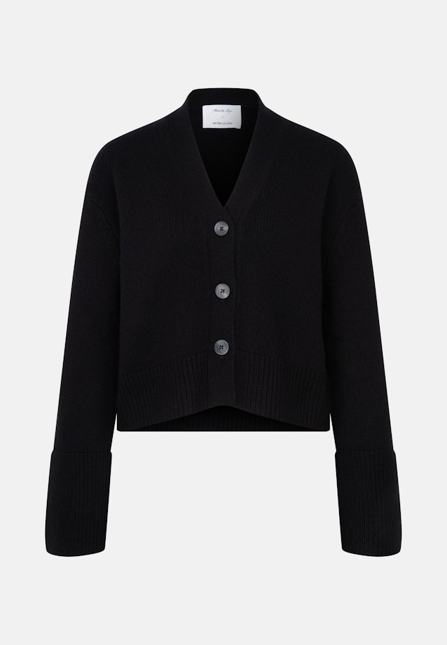 Cardigan en V avec cachemire in Noir |  Seidensticker Onlineshop