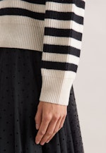 Pull à col rond avec cachemire in Noir |  Seidensticker Onlineshop