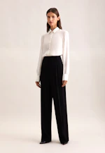 Pantalon fluide taille haute in Noir |  Seidensticker Onlineshop