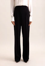 Pantalon fluide taille haute in Noir |  Seidensticker Onlineshop
