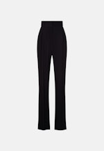 Fließende Hose High Waist in Schwarz |  Seidensticker Onlineshop