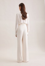 Fließende Hose High Waist in Weiß |  Seidensticker Onlineshop