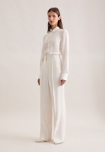 Fließende Hose High Waist in Weiß |  Seidensticker Onlineshop