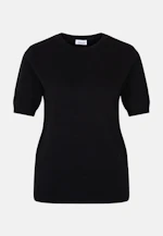 Strickshirt aus reinem Kaschmir in Schwarz |  Seidensticker Onlineshop