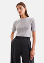 Strickshirt aus reinem Kaschmir in Grau |  Seidensticker Onlineshop