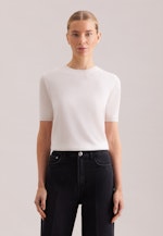 Strickshirt aus reinem Kaschmir in Ecru |  Seidensticker Onlineshop