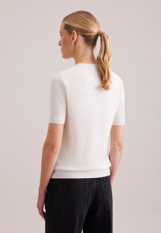 Chemise en maille en cachemire pur in Ecru |  Seidensticker Onlineshop