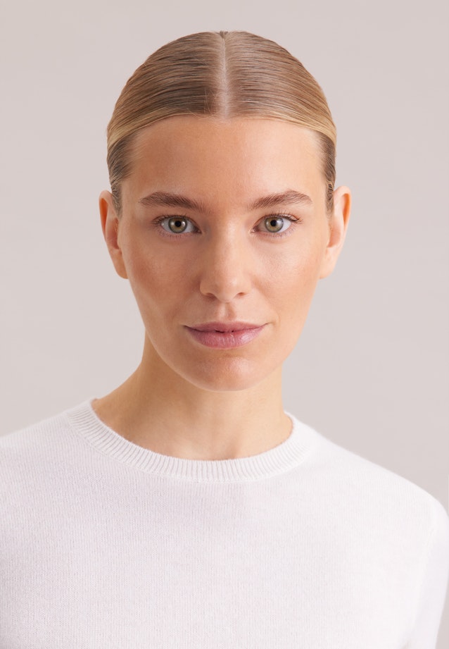 Chemise en maille en cachemire pur in Ecru |  Seidensticker Onlineshop