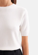 Strickshirt aus reinem Kaschmir in Ecru |  Seidensticker Onlineshop
