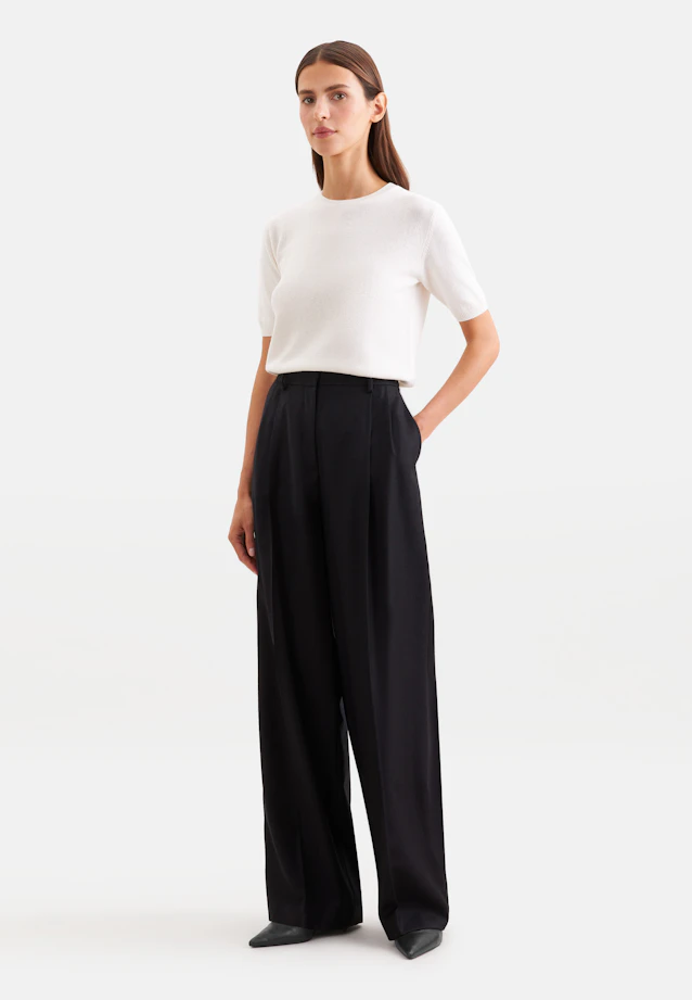 Chemise en maille en cachemire pur in Ecru |  Seidensticker Onlineshop
