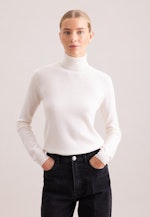 Rollkragenpullover aus reinem Kaschmir in Ecru |  Seidensticker Onlineshop