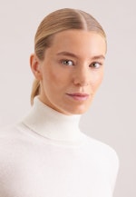 Rollkragenpullover aus reinem Kaschmir in Ecru |  Seidensticker Onlineshop