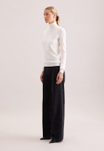 Rollkragenpullover aus reinem Kaschmir in Ecru |  Seidensticker Onlineshop