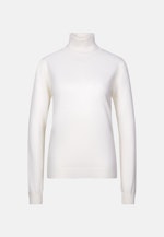 Rollkragenpullover aus reinem Kaschmir in Ecru |  Seidensticker Onlineshop