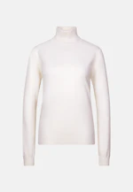 Rollkragenpullover aus reinem Kaschmir in Ecru |  Seidensticker Onlineshop