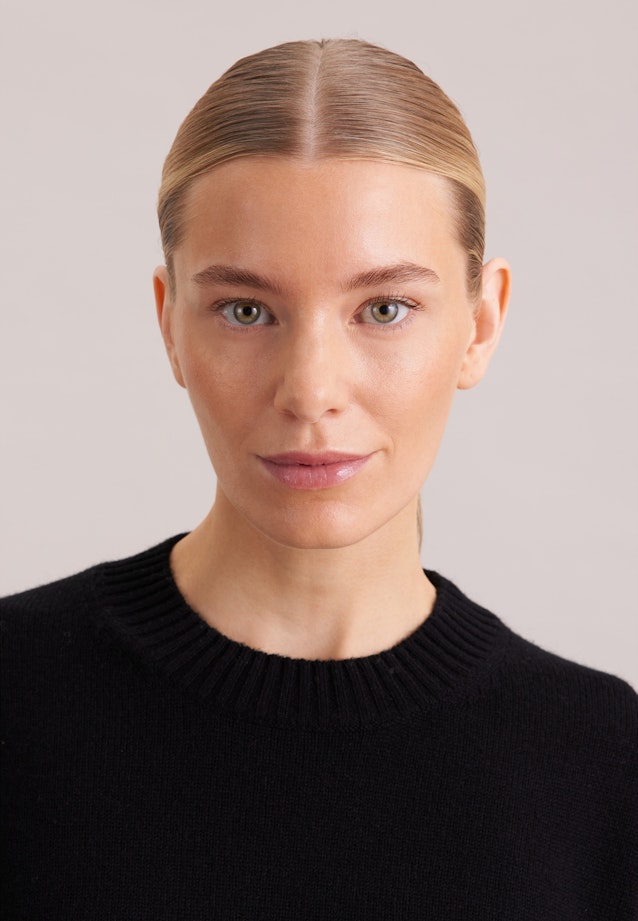 Pull en cachemire et laine in Noir |  Seidensticker Onlineshop