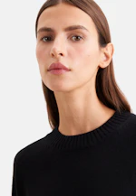Pullover aus Kaschmir und Wolle in Schwarz |  Seidensticker Onlineshop