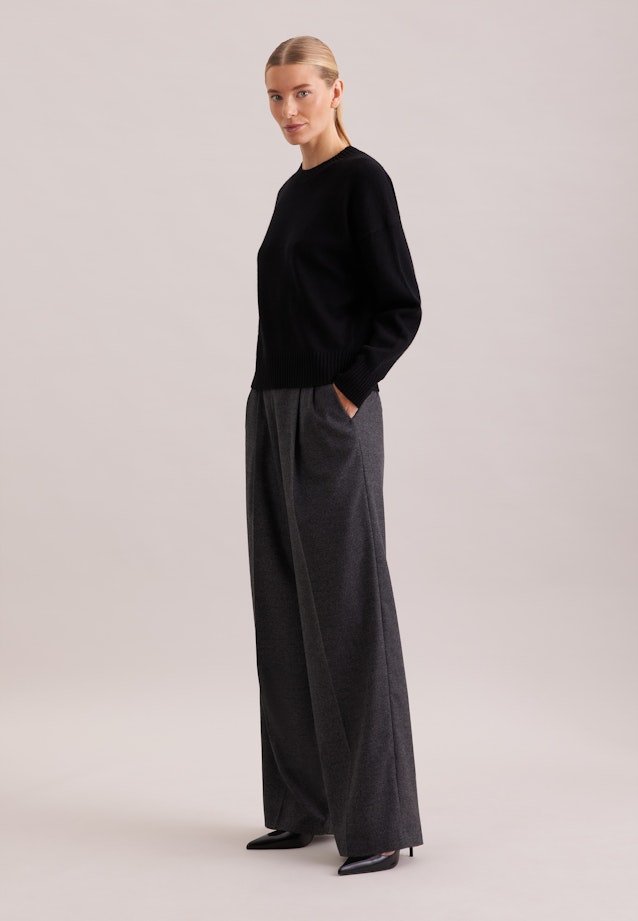 Pull en cachemire et laine in Noir |  Seidensticker Onlineshop