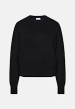 Pullover aus Kaschmir und Wolle in Schwarz |  Seidensticker Onlineshop