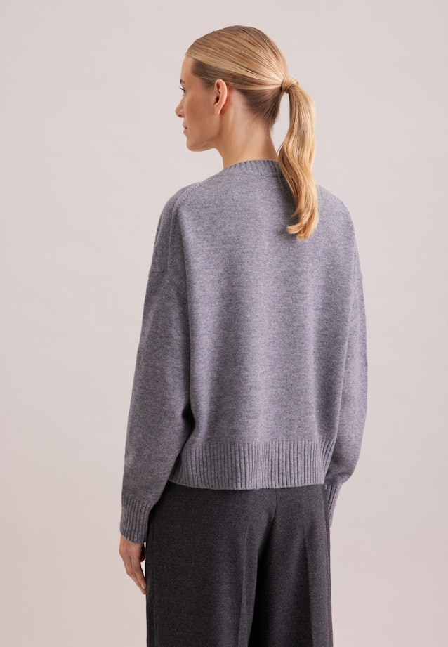 Pullover aus Kaschmir und Wolle in Grau |  Seidensticker Onlineshop