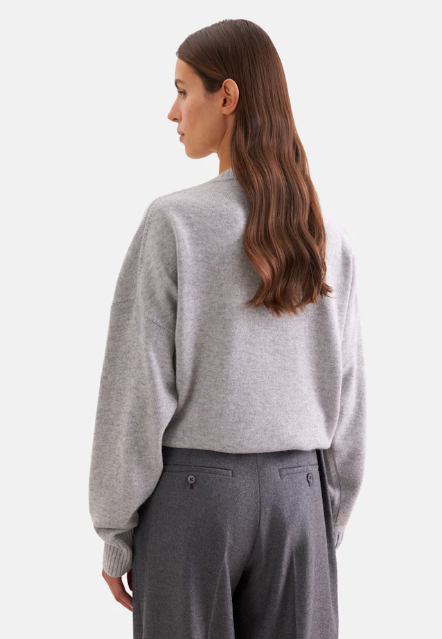 Cashmere and wool sweater in Grey |  Seidensticker Onlineshop