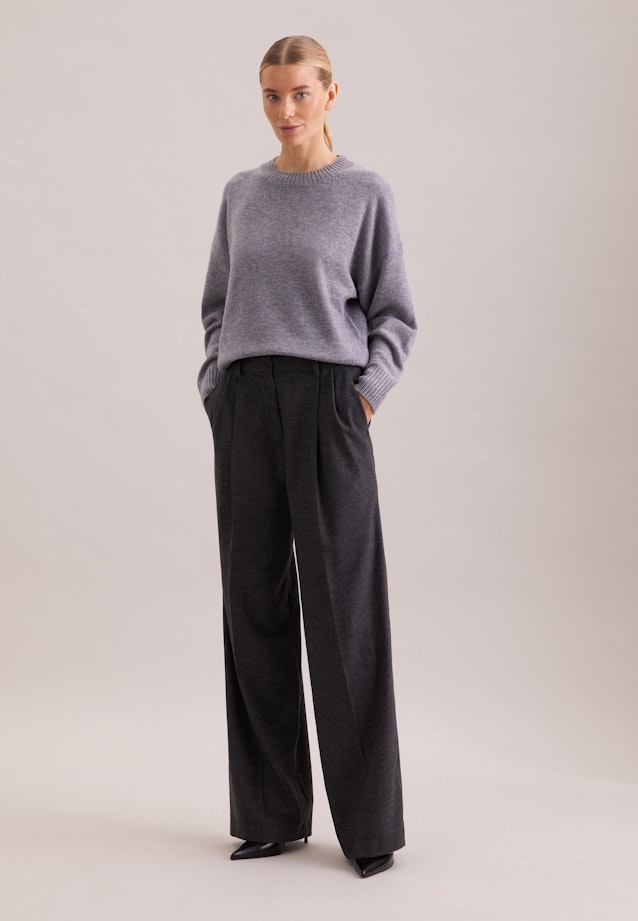 Pullover aus Kaschmir und Wolle in Grau |  Seidensticker Onlineshop