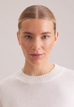 Pullover aus Kaschmir und Wolle in Ecru |  Seidensticker Onlineshop