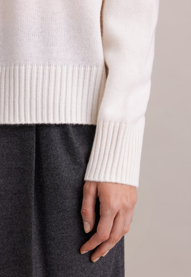 Pull en cachemire et laine in Ecru |  Seidensticker Onlineshop