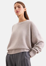 Pullover aus Kaschmir und Wolle in Beige |  Seidensticker Onlineshop