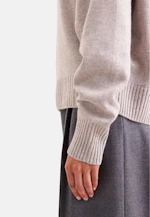 Pullover aus Kaschmir und Wolle in Beige |  Seidensticker Onlineshop