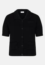 Cardigan en cachemire et laine in Noir |  Seidensticker Onlineshop