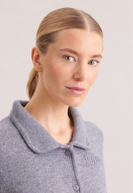 Cardigan aus Kaschmir und Wolle in Grau |  Seidensticker Onlineshop