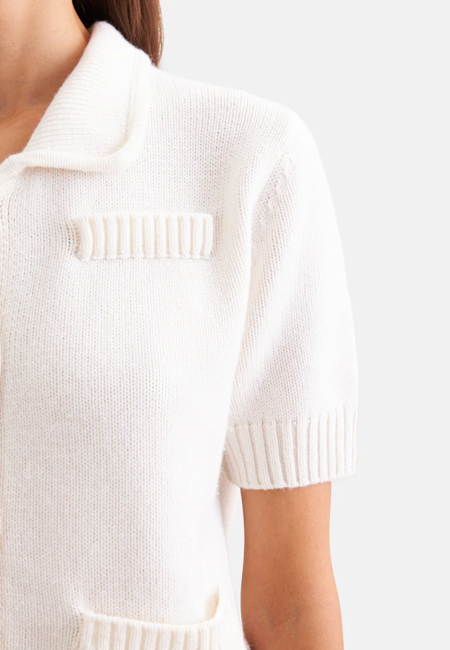 Cashmere and wool cardigan in Ecru |  Seidensticker Onlineshop
