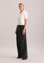 Cardigan aus Kaschmir und Wolle in Ecru |  Seidensticker Onlineshop