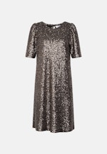 Pailletten Halbarmkleid in A- Linie in Grün |  Seidensticker Onlineshop