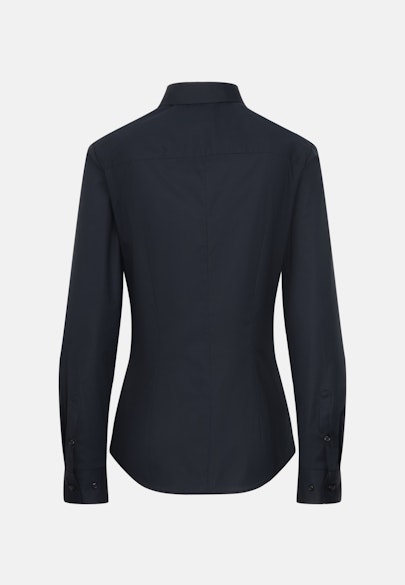 Chemisier chemise Uni in Noir |  Seidensticker Onlineshop