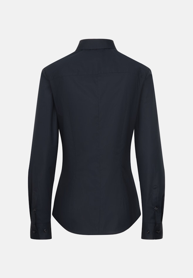 Hemdbluse Uni in Schwarz | Seidensticker Onlineshop