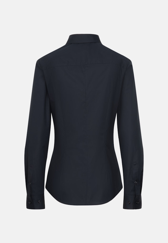 Hemdbluse Uni in Schwarz |  Seidensticker Onlineshop