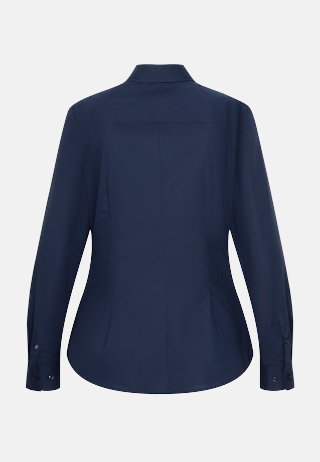 Hemdbluse Uni in Dunkelblau |  Seidensticker Onlineshop