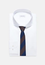 Schmal (5cm) Krawatte Streifen in Braun |  Seidensticker Onlineshop