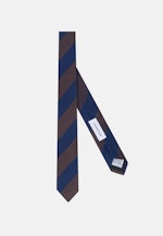 Schmal (5cm) Krawatte Streifen in Braun |  Seidensticker Onlineshop