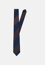 Schmal (5cm) Krawatte Streifen in Braun |  Seidensticker Onlineshop