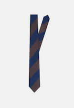 Schmal (5cm) Krawatte Streifen in Braun |  Seidensticker Onlineshop