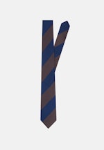 Schmal (5cm) Krawatte Streifen in Braun |  Seidensticker Onlineshop