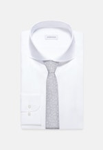 Breit (7cm) Krawatte Kleinmuster in Grau |  Seidensticker Onlineshop