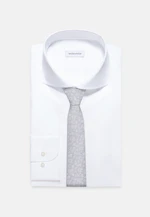 Large (7cm) Tie Small pattern in Grey |  Seidensticker Onlineshop