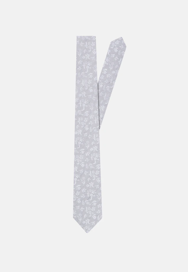 Large (7cm) Tie Small pattern in Grey |  Seidensticker Onlineshop