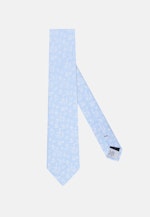 Breit (7cm) Krawatte Kleinmuster in Mittelblau |  Seidensticker Onlineshop